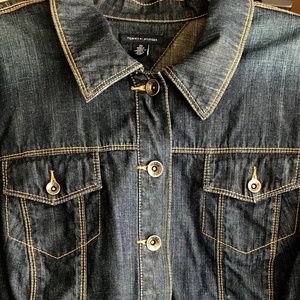 Tommy Hilfiger EUC Size 20W Short Jean Jacket
